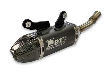FANTIC XE 125 [2023-2026] - Carby lyddemper svart aluminium/karbon endestykke