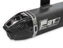 Yamaha YZ 250 (CG 13) [2003] - Carby Schalldämpfer schwarzes Aluminium/Karbon-Endkappe