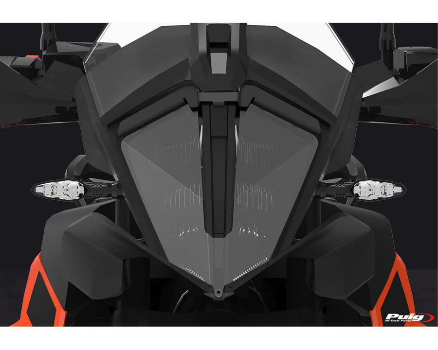 KTM 390 ADVENTURE SW [2024] – Frontlysbeskyttelse – Gjennomsiktig