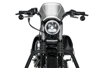 HARLEY DAVIDSON SPORTSTER 883 IRON XL883N [2012] - ALU-Frontplatte | Silber | PUIG 1352P