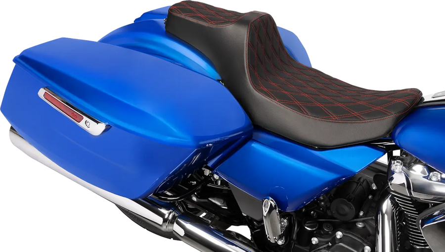 harley davidson touring [DRAG SPECIALTIES] – Predator III sete med utvidet rekkevidde