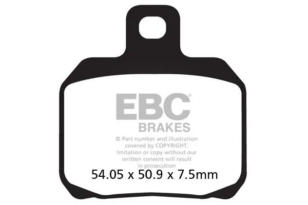 Ducati Multistrada V4 [EBC] -Half-Sorted Vee Brake Pads