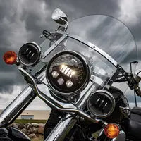 Harley-Davidson FLHTC 1340 Electra Glide Classic [1983-1985, 1989] - 4-1/2" LED-Nebelscheinwerfer – Bild 6