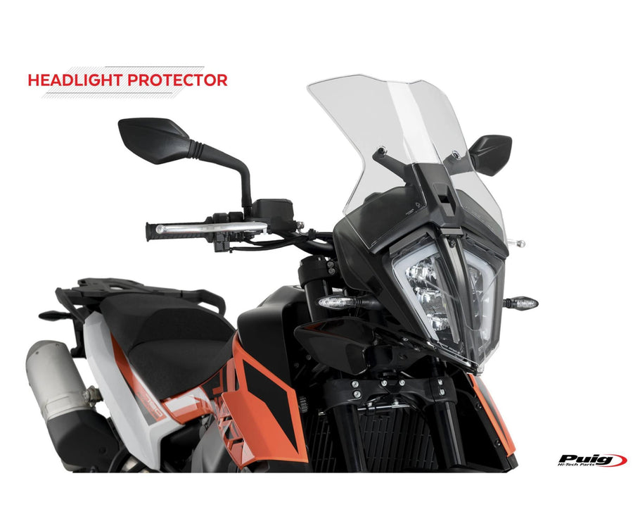 KTM 390 ADVENTURE SW [2024] – Frontlysbeskyttelse – Gjennomsiktig