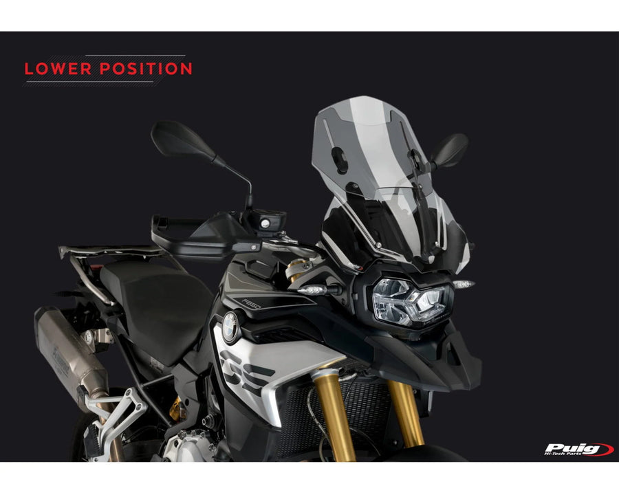 BMW F 750 GS [2024] – Justerbar frontrute – kraftig tonet