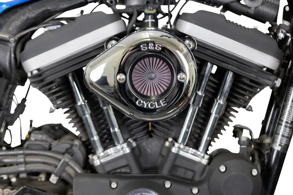Harley-Davidson XL 1200 C Sportster Custom [2020] - Air Stinger Stealth Luftfiltersatz – Oberfläche: Silber – Bild 9