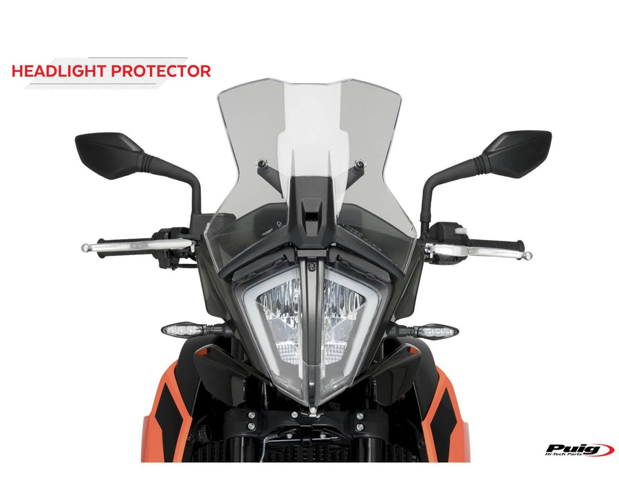 KTM 390 ADVENTURE SW [2024] – Frontlysbeskyttelse – Gjennomsiktig
