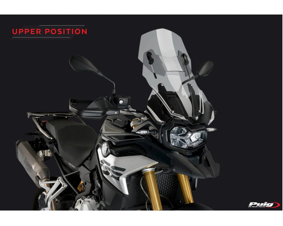 BMW F 750 GS [2024] – Justerbar frontrute – kraftig tonet