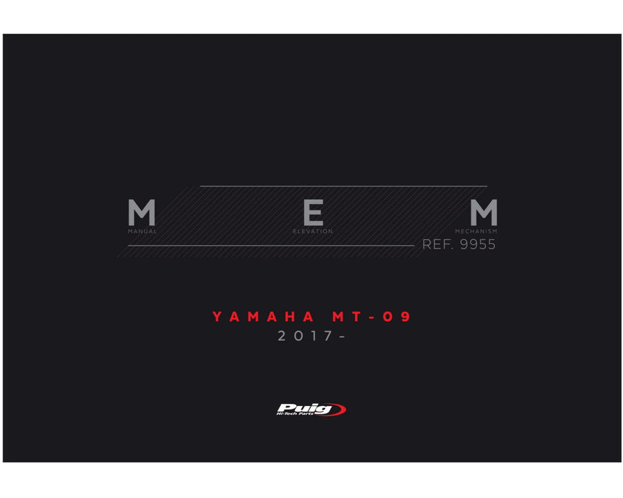 YAMAHA MT-09 SP [2020] – M.E.M. – Svart