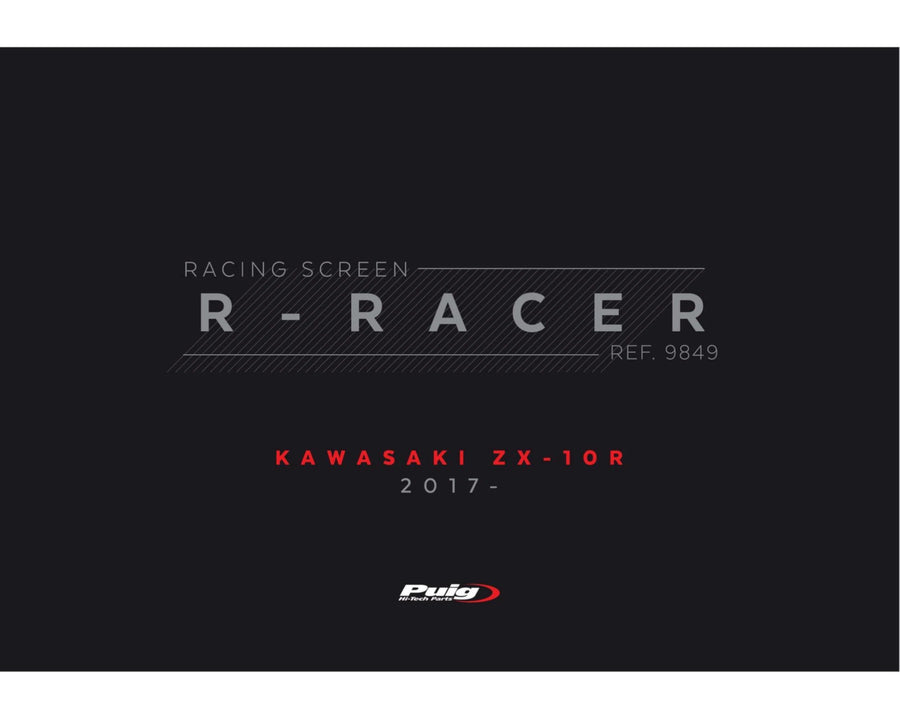 KAWASAKI ZX-10RR NINJA PERFORMANCE [2018] – R-Racer-skjerm – tonet