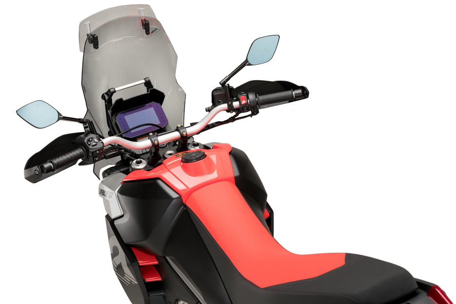 APRILIA TUAREG 660 RALLY [2025] – turskjerm med spoilerskjerm – gjennomsiktig