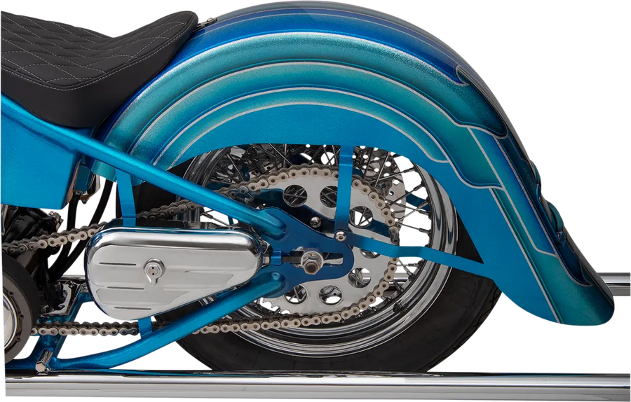 harley davidson flstc [KLOCK WERKS] – Builders Series 4" strukket bakskjerm