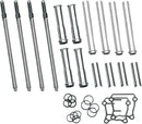 Harley-Davidson FXSBSE 1800 Breakout CVO [2013] - Set mit verstellbaren Stößelstangen und verchromten Abdeckungen – Bild 2