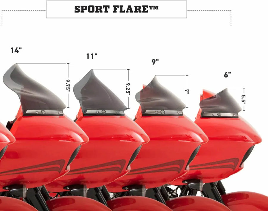 harley davidson touring [KLOCK WERKS] – Pro Touring Flare™ frontrute