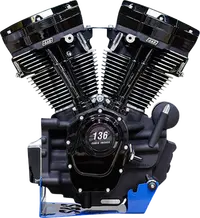 Harley-Davidson FLRT 1750 Freewheeler 107 [2017, 2018, 2019] - MK136 Black Edition Motor mit 550G Nockenwelle – Bild 7