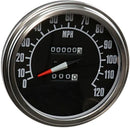 harley davidson fxsts [DRAG SPECIALTIES] – 5" FL-Style 2240:60 speedometer med reed-bryter-1