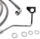 harley davidson fltr [DRAG SPECIALTIES] - Forlenget bremselinjesett i rustfritt stål-2