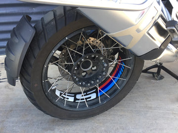 BMW R 1200 GS ADVENTURE [2018] – GS klistremerkeark – svart - 0
