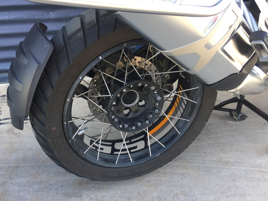 BMW R 1200 GS ADVENTURE [2018] – GS klistremerkeark – svart