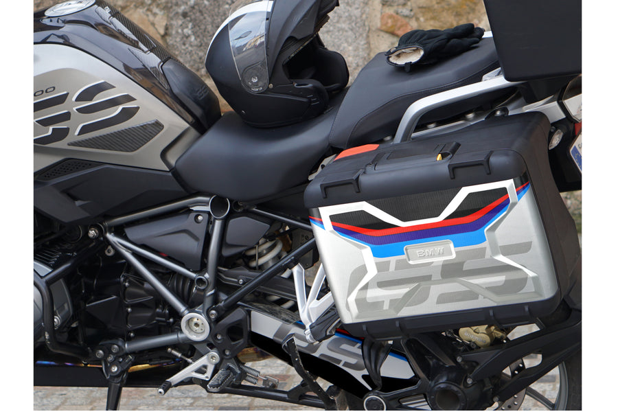 BMW R 1200 GS [2003] – Klistremerkesett for BMW – Sort