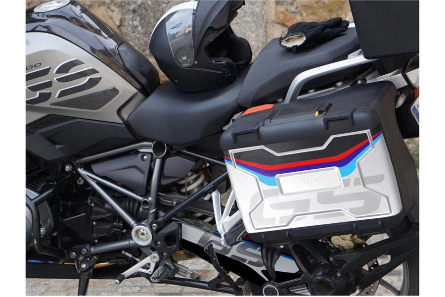 BMW R 1200 GS [2003] – Klistremerkesett for BMW – Sort
