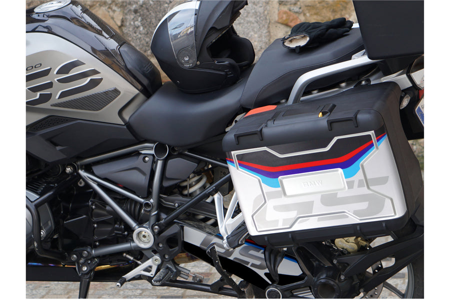 BMW R 1200 GS [2003] – Klistremerkesett for BMW – Sort