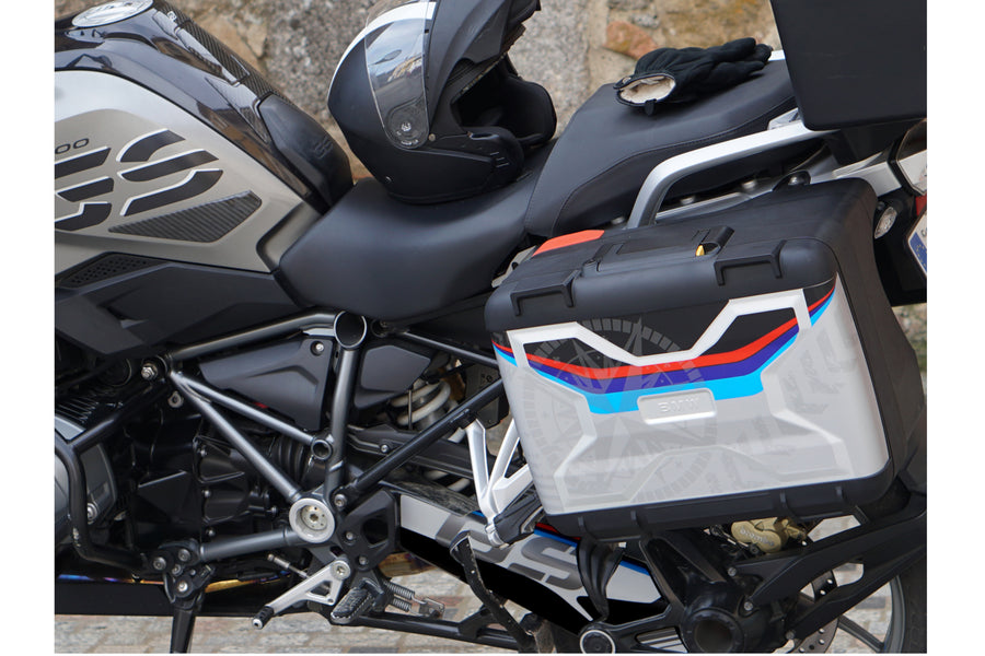 BMW R 1200 GS [2003] – Klistremerkesett for BMW – Sort