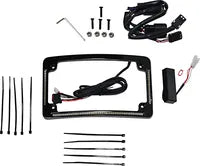 Harley Davidson Flhx [CUSTOM DYNAMICS] – LED Radius-lisensskiltramme