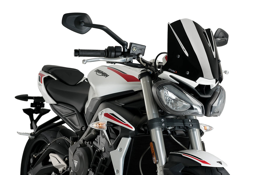 BMW F 900 R [2025] - Ny generasjon sportsfrontrute | Svart | PUIG 20432N