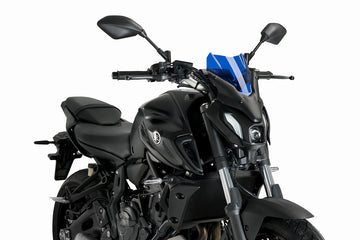 TRIUMPH BONNEVILLE T 120 BLACK [2025] - Ny generasjon sportsfrontrute | Blå | PUIG 20618A