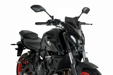 TRIUMPH BONNEVILLE T 120 BLACK [2025] - Ny generasjon sportsfrontrute | Sterkt tonet | PUIG 20618F