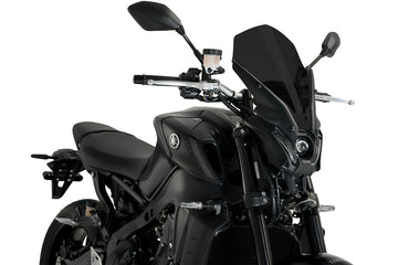 YAMAHA MT-09 SP [2023] - New Generation Touring Windshield | Sterkt tonet | PUIG 20645F