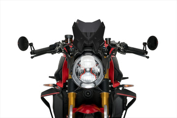 TRIUMPH BONNEVILLE T 120 BLACK [2025] - Ny generasjon sportsfrontrute | Sterkt tonet | PUIG 20680F