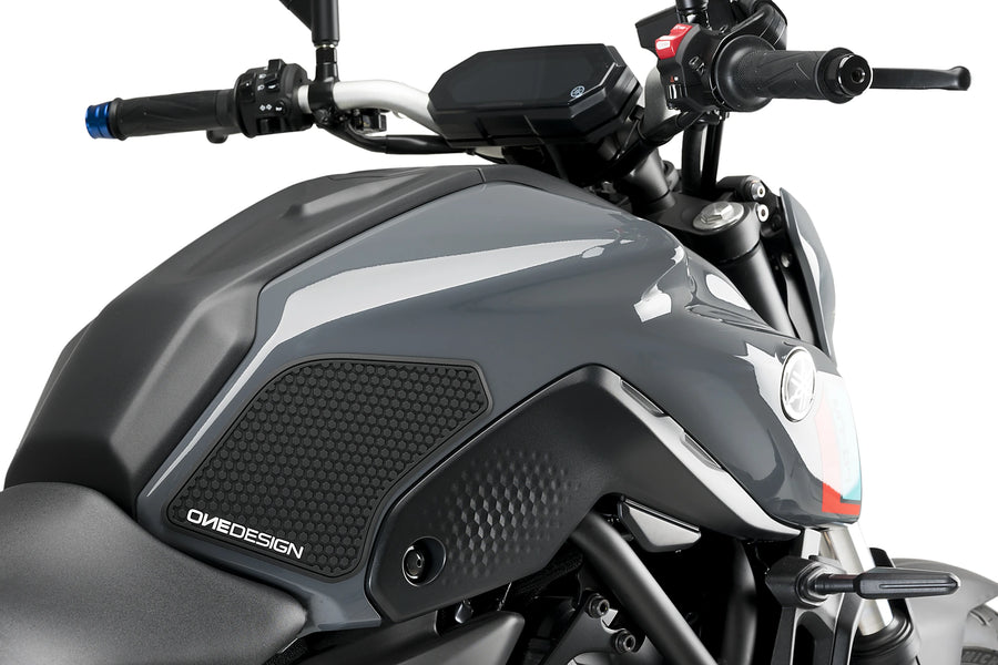 YAMAHA MT-07 [2023] - Sidetankbeskyttere | Svart | PUIG 20739N