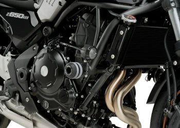 KAWASAKI Z 650 RS [2025] – Crash pads R19 – Svart