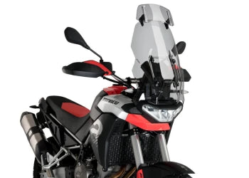 APRILIA TUAREG 660 RALLY [2025] – sportsskjerm – svart - 0