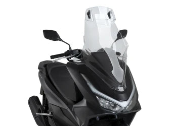 HONDA PCX 125 [2025] – Frontrute V-Tech Line Touring – Gjennomsiktig - 0