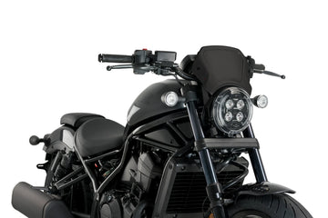 HONDA CMX 1100 REBEL DCT [2025] – ALU frontplate – svart - 0