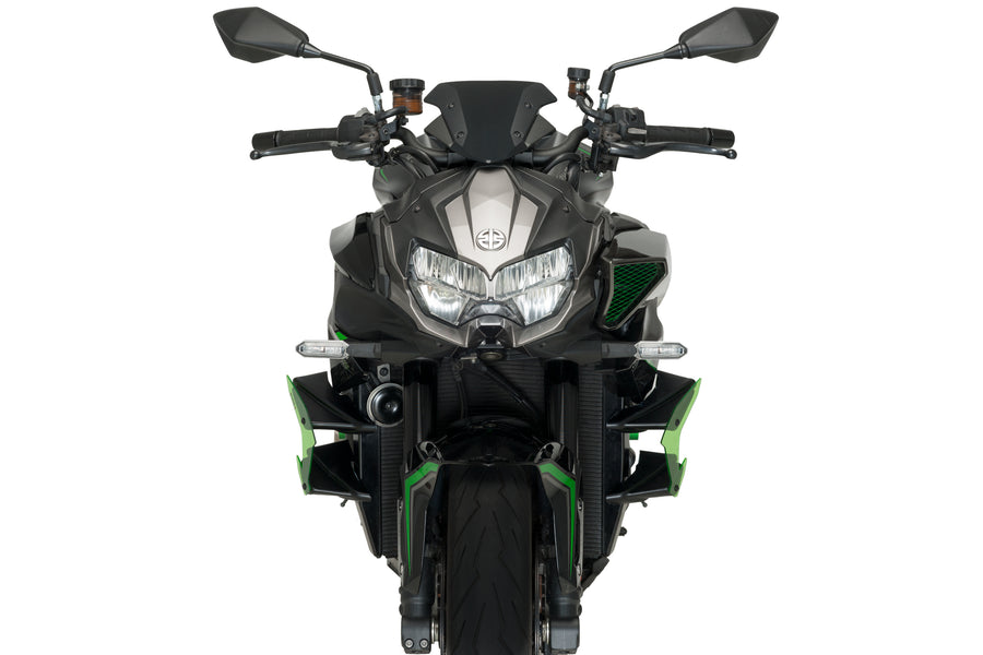 KAWASAKI Z H2 [2025] – Sidespoiler med naken frontrute