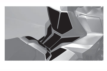 HONDA X-ADV [2024] – Scratch Saver Tank Protector – Svart