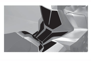 HONDA X-ADV [2024] – Scratch Saver Tank Protector – Svart - 0