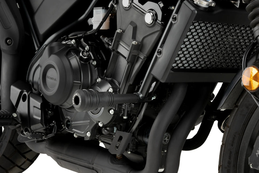 HONDA CMX 500 REBEL SE [2025] – Frame Crash Pads Vintage 2.0 – Svart