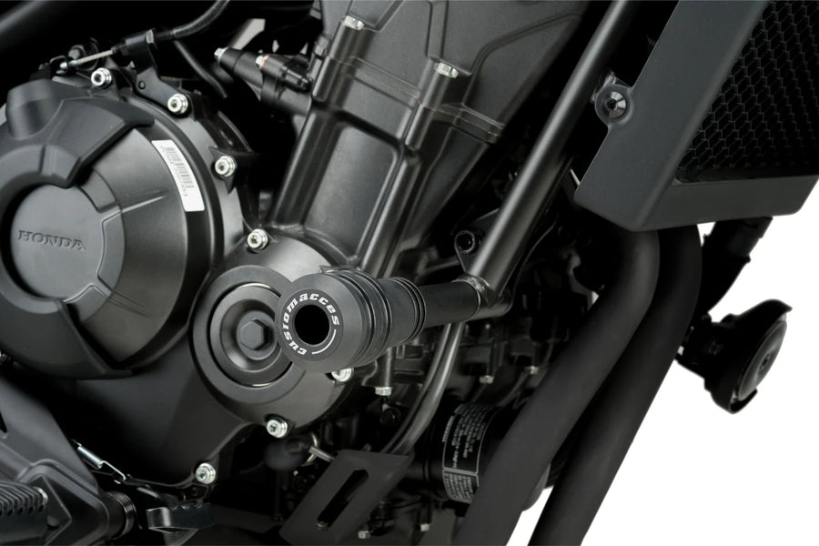 HONDA CMX 500 REBEL SE [2025] – Frame Crash Pads Vintage 2.0 – Svart