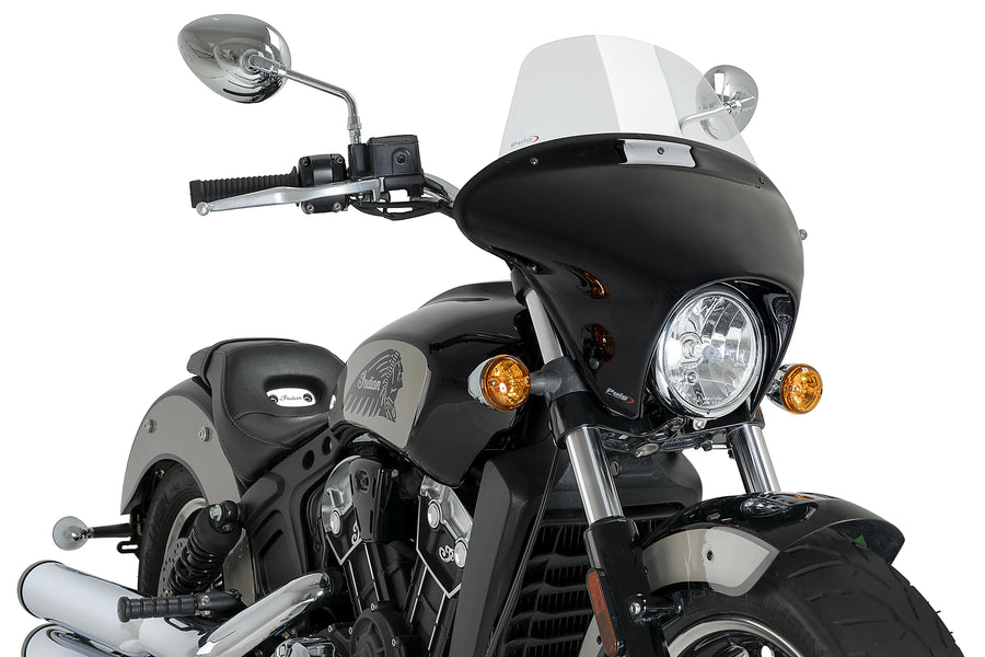 TRIUMPH BONNEVILLE T 120 BLACK [2025] - Touring Batwing SML | Fjern | PUIG 21072W