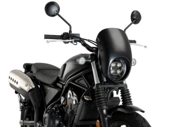 HONDA CL 500 [2025] – ALU frontpanel – svart