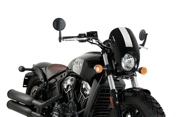 INDIAN SCOUT BOBBER [2025] - Anarchy Lampenverkleidung | Schwarz | PUIG 21092N