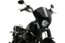 HARLEY-DAVIDSON DYNA STREET BOB FXDB-I [2006] - Dark Night Half Fairing | Sterkt tonet | PUIG 21095F