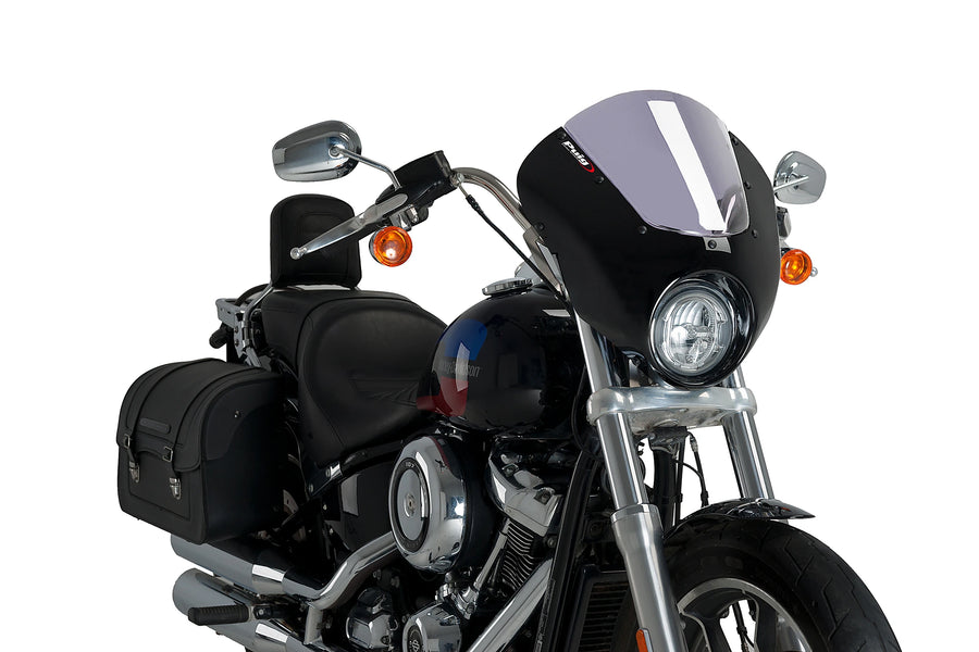 HARLEY-DAVIDSON SOFTAIL LOW RIDER FXLR [2020] - Dark Night Lampenverkleidung | Getönt | PUIG 21096H