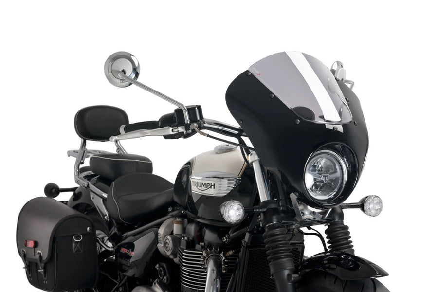 TRIUMPH BONNEVILLE SPEEDMASTER [2025] - Dark Night halvkåpe | Tonet | PUIG 21115H