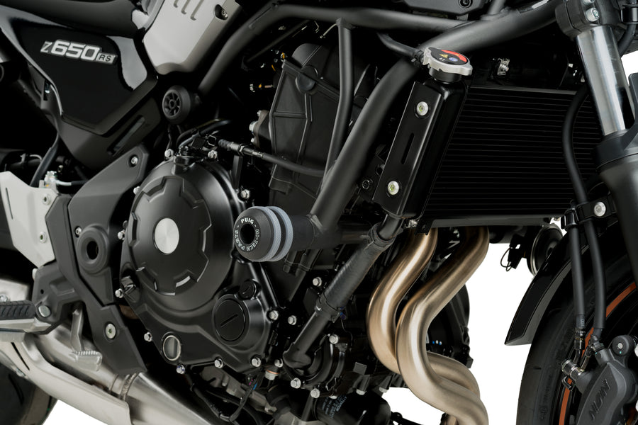 KAWASAKI Z 650 RS [2025] – Frame Crash Pads Vintage 2.0 – Svart
